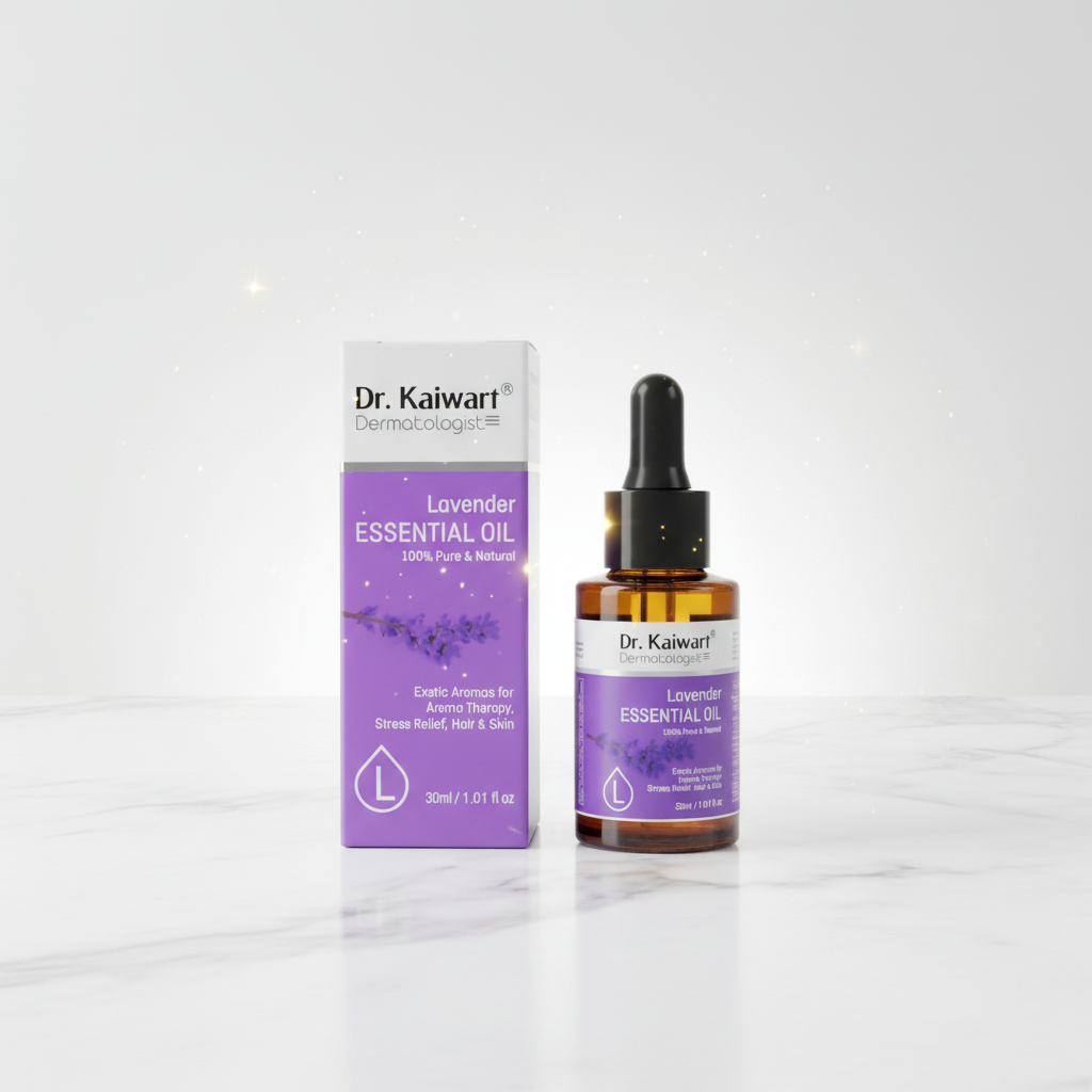 Lavender Essential Oil – Pure Aromatherapy, Hair & Skin Wellness, Stress Relief