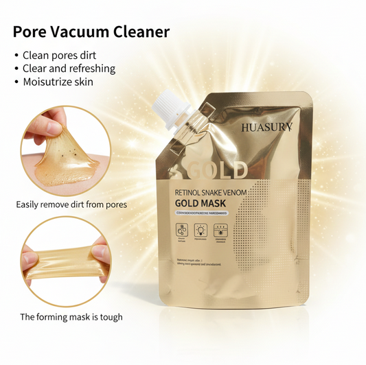 Gold Snake Venom Retinol Mask – Pore Purifying Treatment