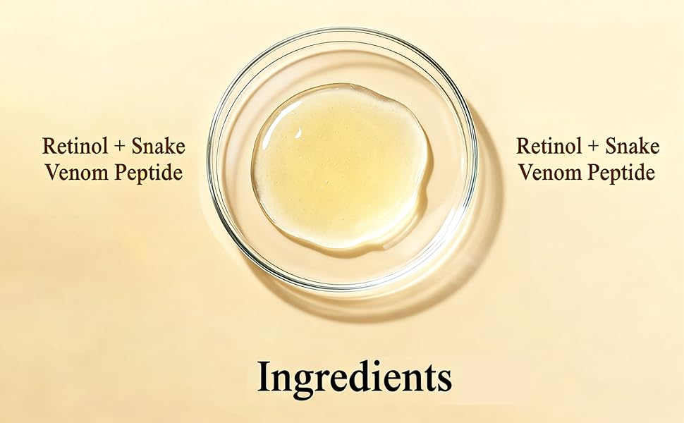 Gold Snake Venom Retinol Mask – Pore Purifying Treatment