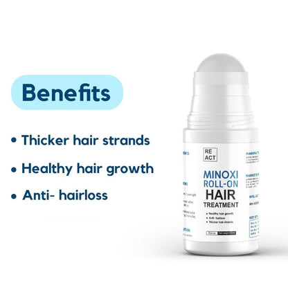 Minoxi Roll-On Hair Treatment – Nourishing Scalp Serum for Fuller, Healthier-Looking Hair