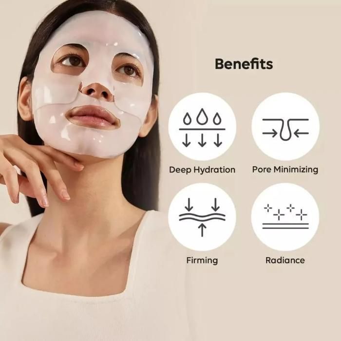 Korean Bio-Collagen Deep Repair Overnight Face Mask (Pack of 2) – Intensive Hydration, Firming & Glass-Skin Radiance