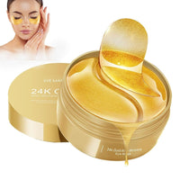 Collagen & Retinol 24K Gold Under Eye Patches with Vitamin C & E – For Dark Circles, Puffiness & Wrinkles (60 Pcs)