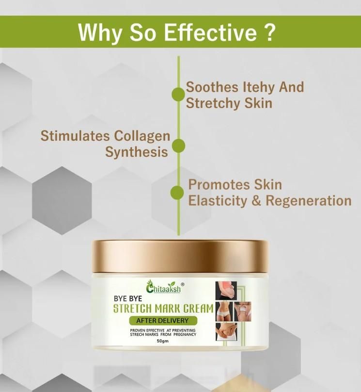 Stretch Mark Refining Cream – Nourishing, Elasticity-Enhancing & Skin-Smoothing Formula