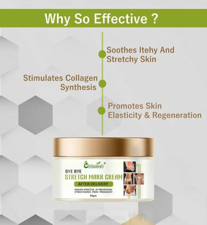 Stretch Mark Refining Cream – Nourishing, Elasticity-Enhancing & Skin-Smoothing Formula