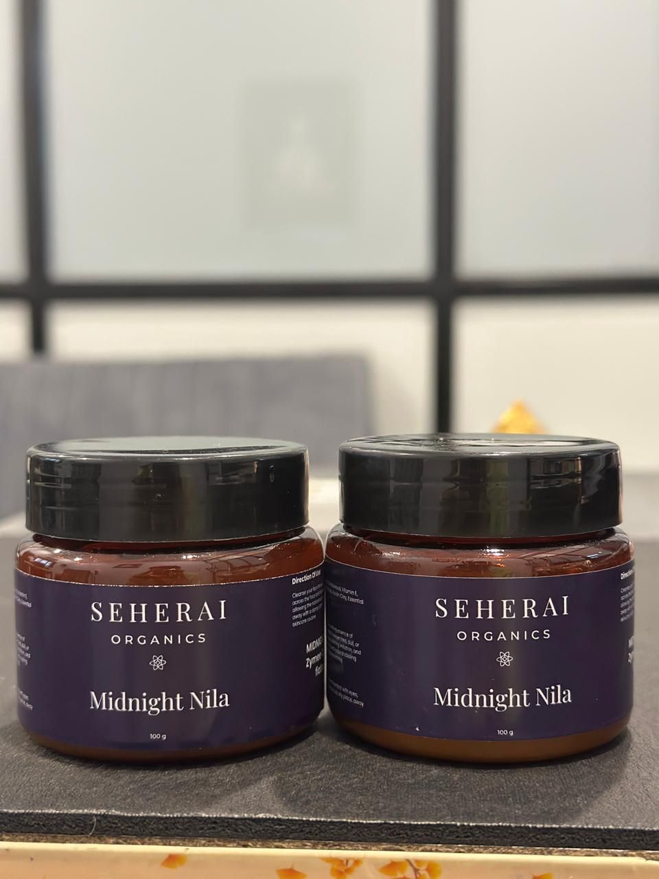 The Original Midnight Nila Brightening Powder – Luxury Skin Glow Duo