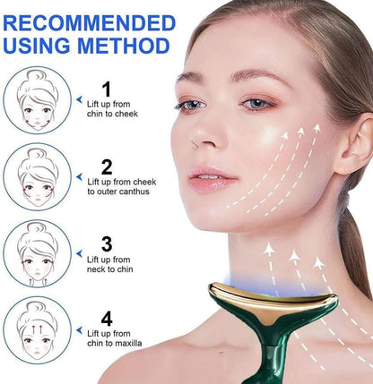 3-in-1 Anti-Wrinkle Facial Massager for Lifting, Firming & Glowing Skin