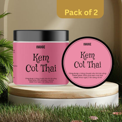 Kem Cot Thai Cream – Brightening, Smoothing & Skin-Refining Formula (Pack of 2)