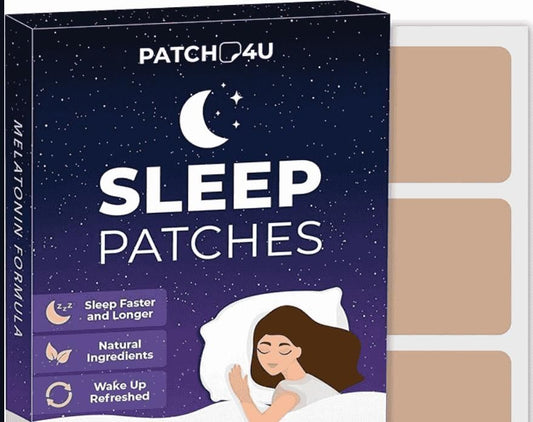 10 Sleep Patches – Calming, Nighttime Wellness Patches for Restful Relaxation | Pack of 10