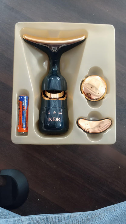 3-in-1 Anti-Wrinkle Facial Massager for Lifting, Firming & Glowing Skin