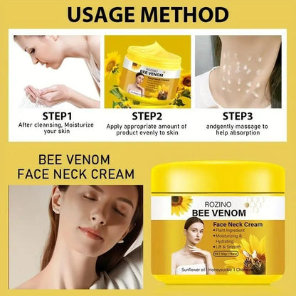 Bee Venom Firming Face &amp; Neck Cream – Intensive Lift &amp; Radiance (Pack of 2)