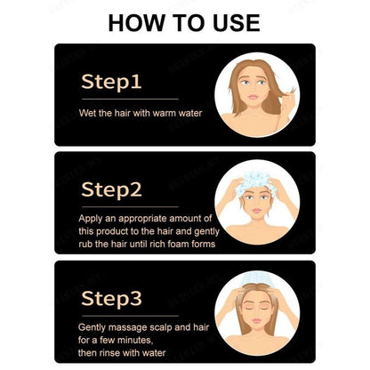 Anti Hair Loss Shampoo – Root Strengthening, Growth-Boosting & Deep-Cleansing Formula (600ml, Pack of 2)