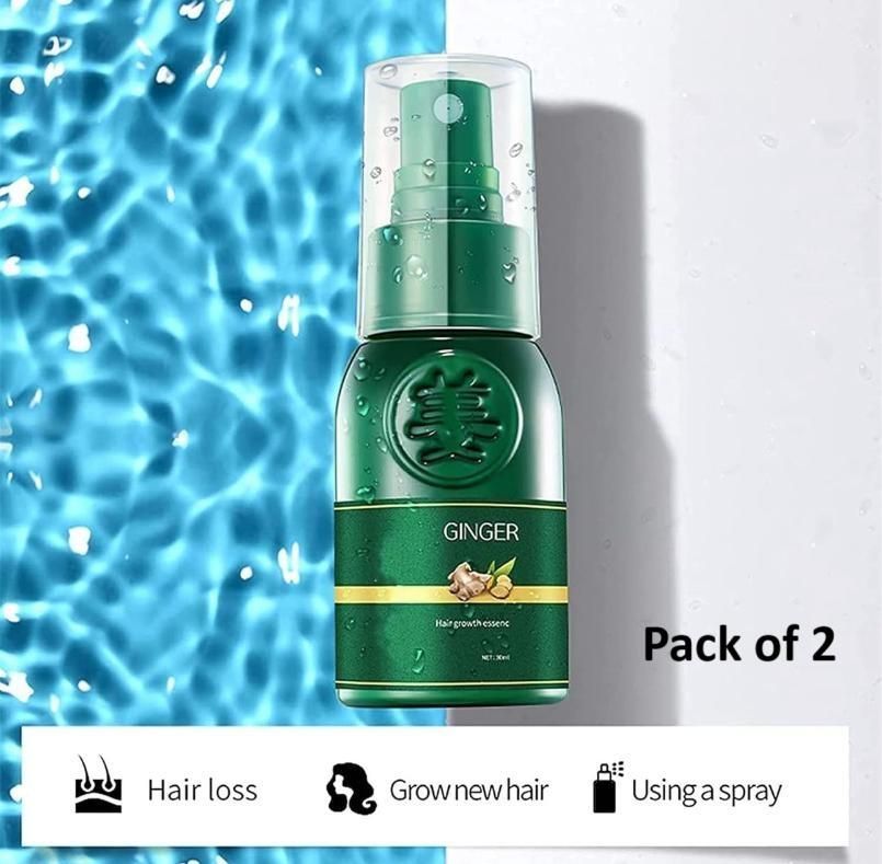 Japanese Hair Growth Spray – Advanced Biotin & Herbal Boost (Pack of 2)