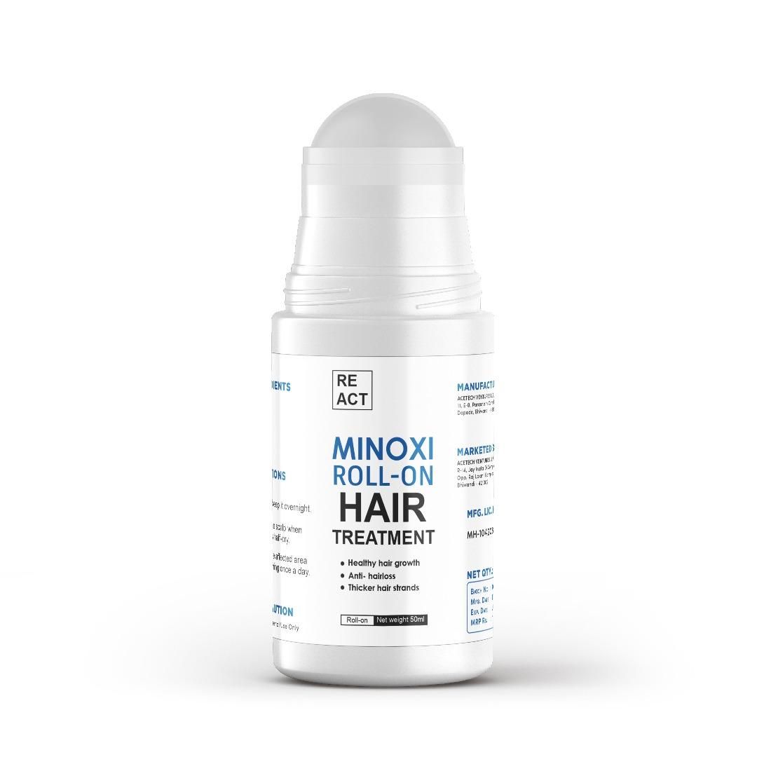 Minoxi Roll-On Hair Treatment – Nourishing Scalp Serum for Fuller, Healthier-Looking Hair