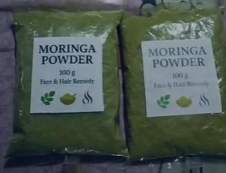 Moringa Glow & Restore Powder – 100g Beauty Remedy for Face & Hair