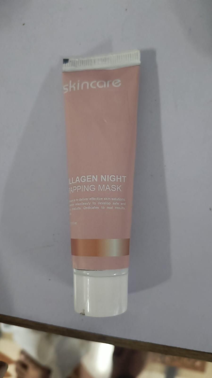 Collagen Night Wrapping Peel-Off Mask – Radiance-Boosting, Hydrating & Skin-Smoothing Formula