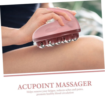 360° Rotating Facial Beauty Massager – Magnetic Bead Hand Massager for Smooth, Relaxing Skin Massage