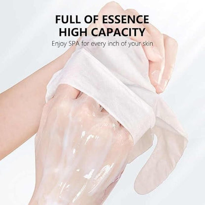Silky & Exfoliating Hand Mask Gloves – Intensive Nourishment & Spa-Soft Hands
