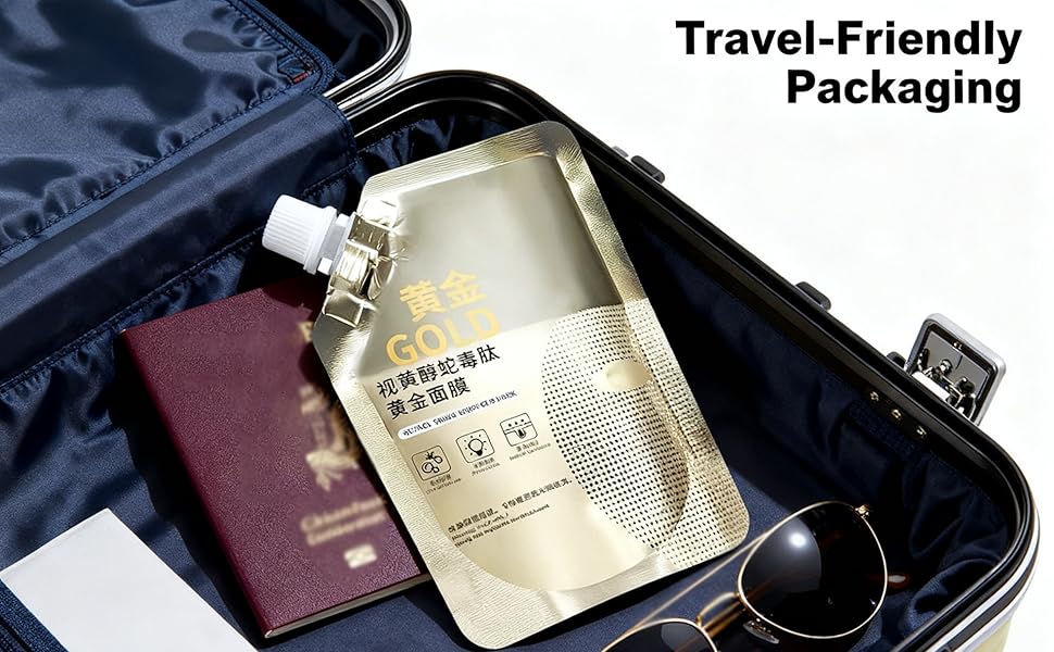 Gold Snake Venom Retinol Mask – Pore Purifying Treatment