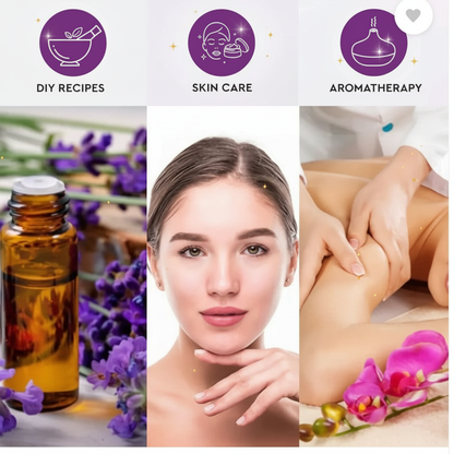 Lavender Essential Oil – Pure Aromatherapy, Hair & Skin Wellness, Stress Relief