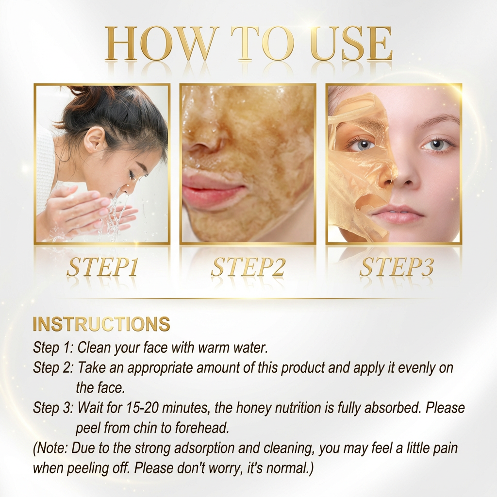 Gold Snake Venom Retinol Mask – Pore Purifying Treatment