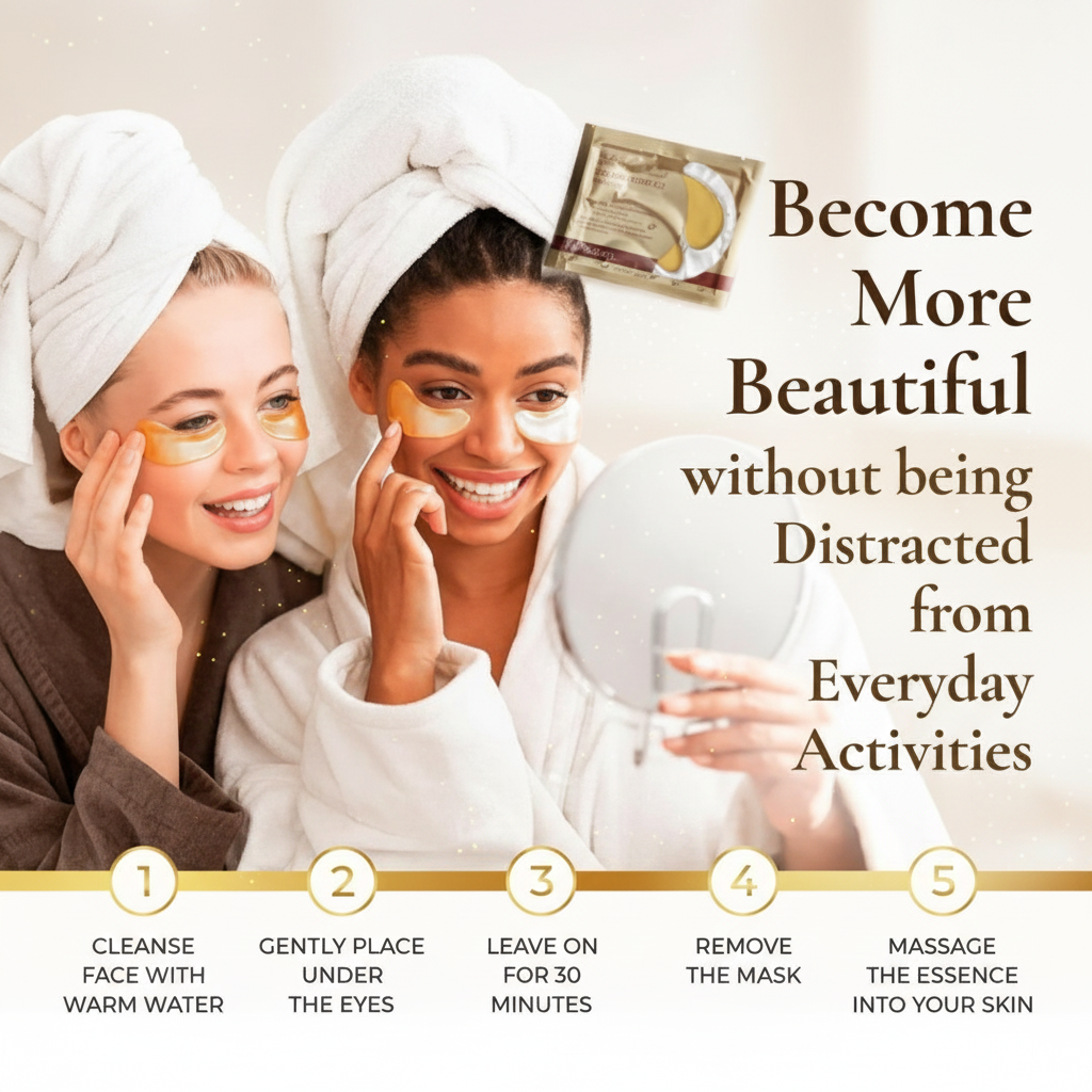 Gold Collagen Under Eye Mask – Radiance & Repair Treatment