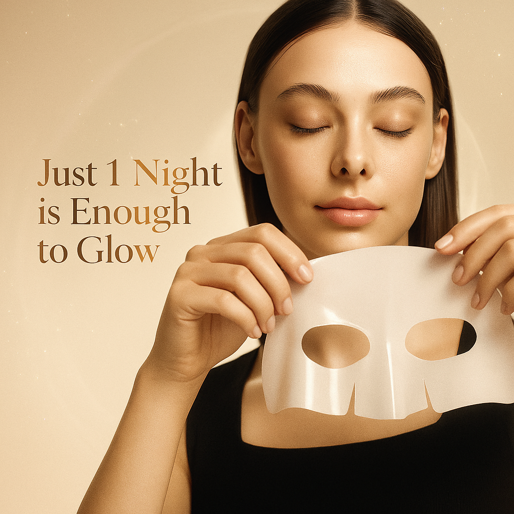 Korean Bio-Collagen Deep Repair Overnight Face Mask (Pack of 2) – Intensive Hydration, Firming & Glass-Skin Radiance