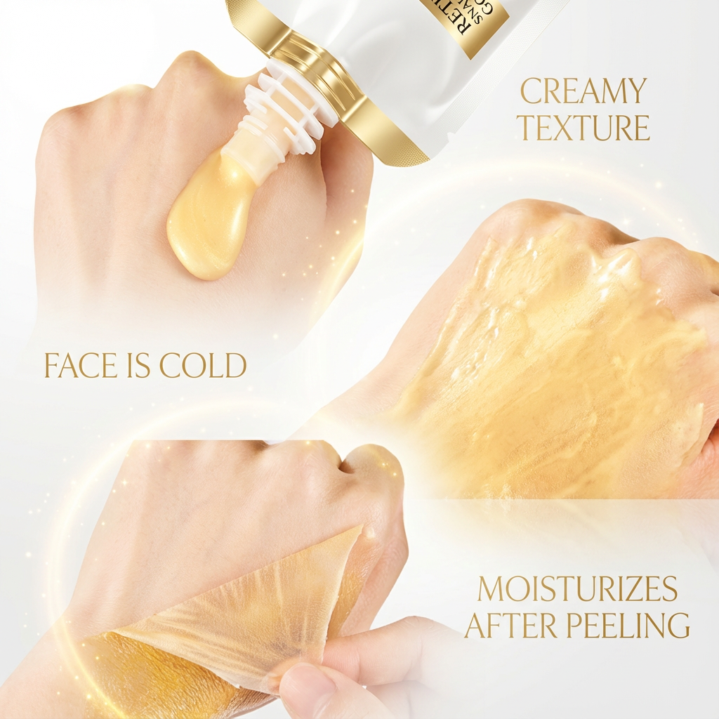 Gold Snake Venom Retinol Mask – Pore Purifying Treatment