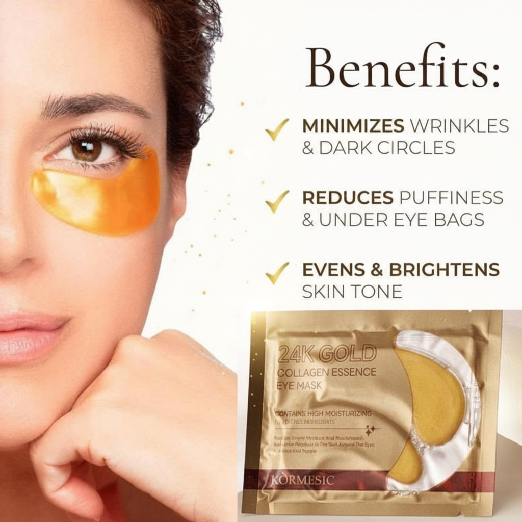 Gold Collagen Under Eye Mask – Radiance & Repair Treatment