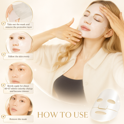 Korean Bio-Collagen Deep Repair Overnight Face Mask (Pack of 2) – Intensive Hydration, Firming & Glass-Skin Radiance