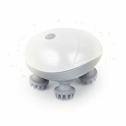 Head Massager For Scalp – Electric Scalp Massager, Hair Growth Stimulator & Full Body Relaxation Tool (Human + Pet Friendly)