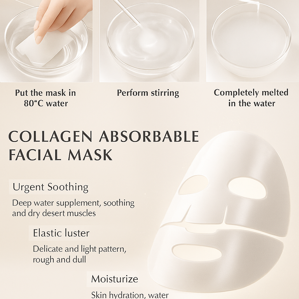 Korean Bio-Collagen Deep Repair Overnight Face Mask (Pack of 2) – Intensive Hydration, Firming & Glass-Skin Radiance