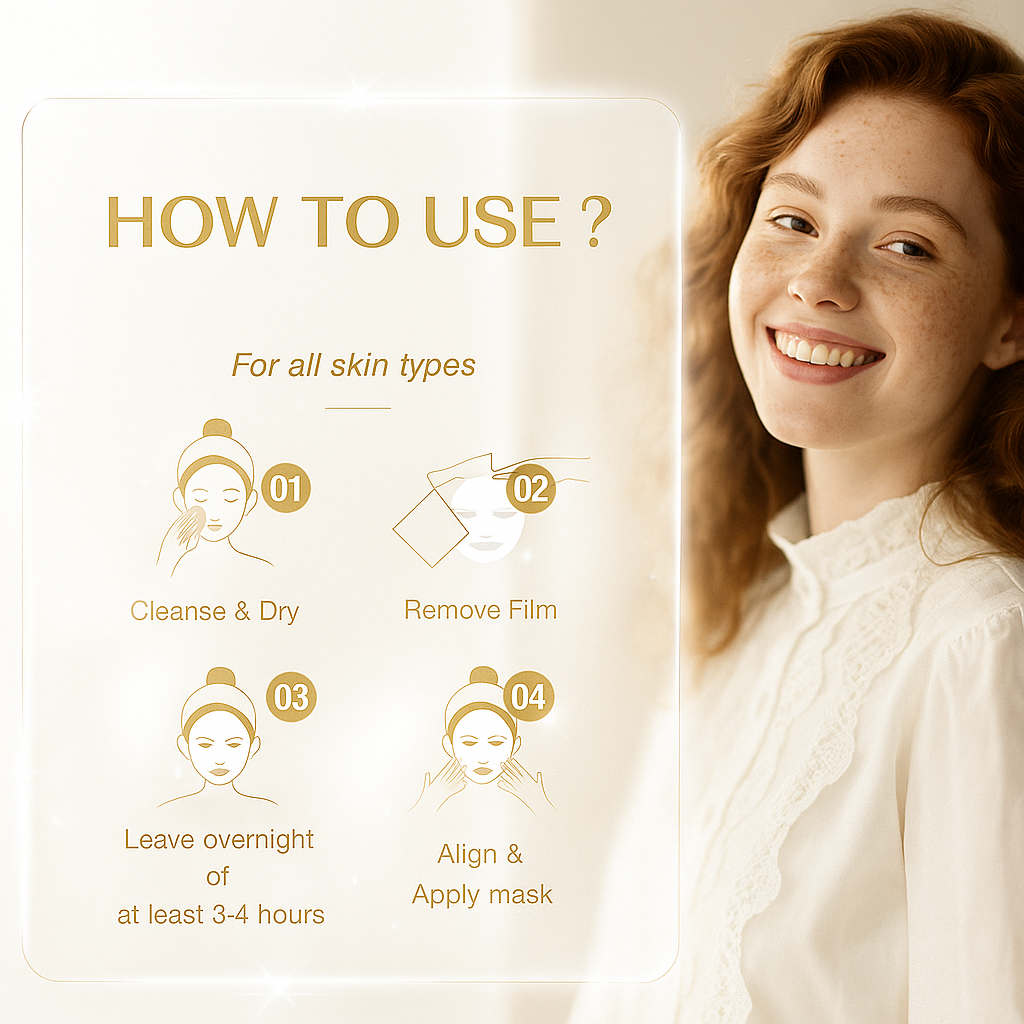 Korean Bio-Collagen Deep Repair Overnight Face Mask (Pack of 2) – Intensive Hydration, Firming & Glass-Skin Radiance