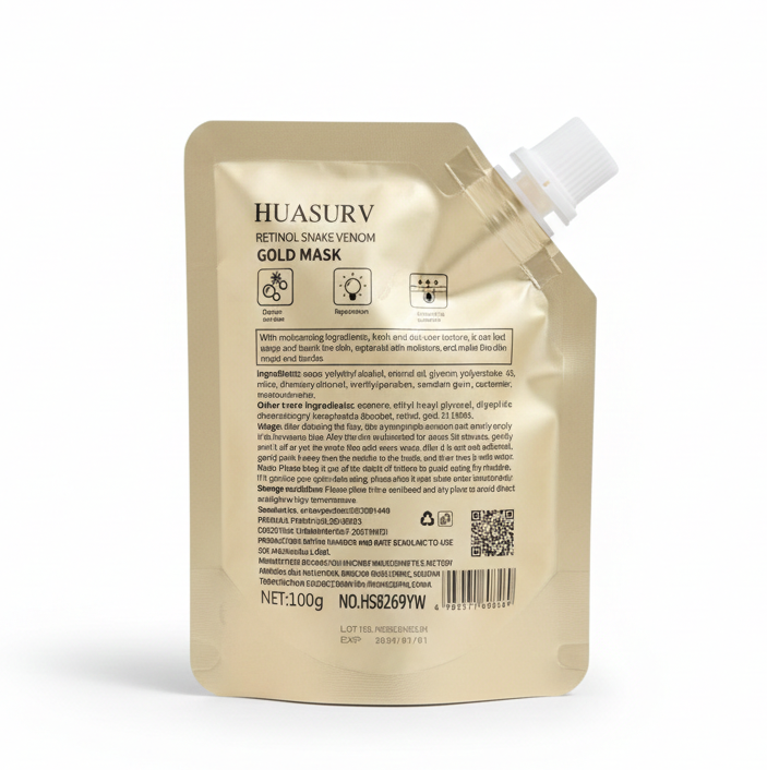 Gold Snake Venom Retinol Mask – Pore Purifying Treatment