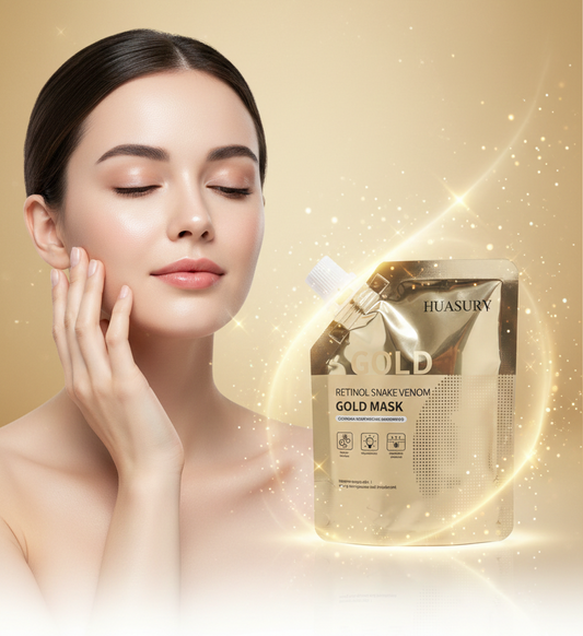 Gold Snake Venom Retinol Mask – Pore Purifying Treatment
