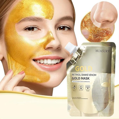 Gold Snake Venom Retinol Mask – Pore Purifying Treatment