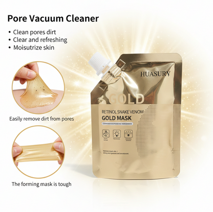 Gold Snake Venom Retinol Mask – Pore Purifying Treatment